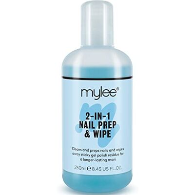 MYLEE -oplossing Voorbereiden van nagels en verwijderen van nagellak en resten, 250 ml, voorbereiding en nazorg, veelzijdig inzetbaar, voor uv-led-manicure, verwijderen van gelnagellak en kleeflagen MYLEE -oplossing Voorbereiden van nagels en verwijderen van nagellak en resten, 250 ml, voorbereiding en nazorg, veelzijdig inzetbaar, voor uv-led-manicure, verwijderen van gelnagellak en kleeflagen