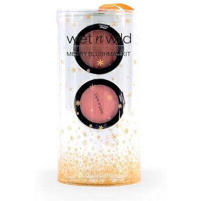 Lip Smacker Wet n Wild Joyful Kisses Kit, lippenstiftset met matte lippenstift en gesatineerde lippenstift, voedende formule Lip Smacker Wet n Wild Joyful Kisses Kit, lippenstiftset met matte lippenstift en gesatineerde lippenstift, voedende formule
