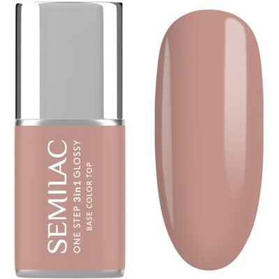 Semilac S210 3-in-1 UV-nagellak Glanzend beige French Beige 7 ml 3-in-1 UV-nagellak Perfect voor Franse manicure Langdurige glans Semilac S210 3-in-1 UV-nagellak Glanzend beige French Beige 7 ml 3-in-1 UV-nagellak Perfect voor Franse manicure Langdurige glans