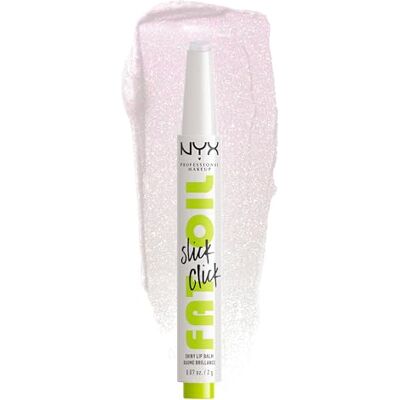 NYX PROFESSIONAL MAKEUP Glanzende getinte lippenbalsem, hydraterende oliën, langdurige hydratatie, lichte formule, veganistisch, vette olie slick click, kleur: Main Character NYX PROFESSIONAL MAKEUP Glanzende getinte lippenbalsem, hydraterende oliën, langdurige hydratatie, lichte formule, veganistisch, vette olie slick click, kleur: Main Character