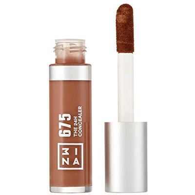 3ina MAKEUP The 24h Concealer 675 Donkerbruin Gemiddelde tot volledige dekking Langdurige formule Vloeibare concealer voor donkere kringen en onvolkomenheden Veganistisch Cruelty Free 3ina MAKEUP The 24h Concealer 675 Donkerbruin Gemiddelde tot volledige dekking Langdurige formule Vloeibare concealer voor donkere kringen en onvolkomenheden Veganistisch Cruelty Free