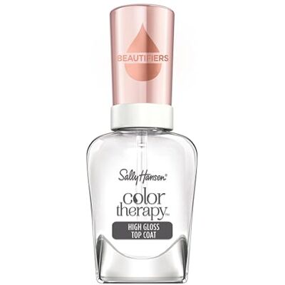 Sally Hansen , Color Therapy Nail Beautifiers, High Gloss Top Coat, transparante nagellak Sally Hansen , Color Therapy Nail Beautifiers, High Gloss Top Coat, transparante nagellak