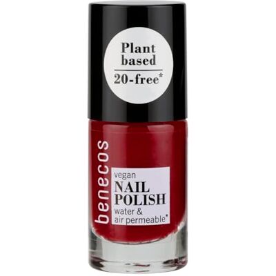 benecos B09473 Cherry Red Nagellak 5ml,5 ml (1 pak),kersen rood benecos B09473 Cherry Red Nagellak 5ml,5 ml (1 pak),kersen rood