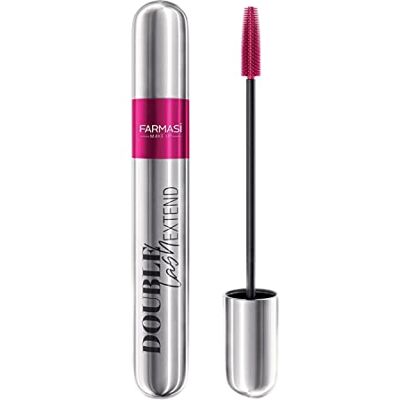 Farmasi Make-up met dubbele wimpers – rekbare mascara – 12 ml Farmasi Make-up met dubbele wimpers – rekbare mascara – 12 ml
