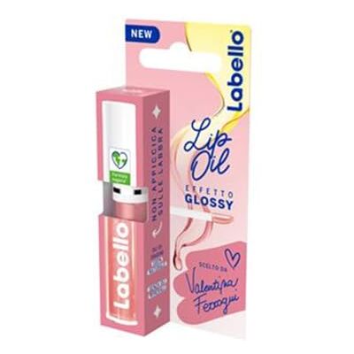 Labello Lip Oil Glossy Effect Nude Robe 5,5 ml, volumineuze en hydraterende lipgloss, lippenolie met 100% natuurlijke oorsprong, glanzende lippen voor zachte en stralende lippen Labello Lip Oil Glossy Effect Nude Robe 5,5 ml, volumineuze en hydraterende lipgloss, lippenolie met 100% natuurlijke oorsprong, glanzende lippen voor zachte en stralende lippen