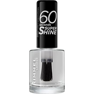 Rimmel London SuperShine nagellak, 740, transparant, 60 seconden Rimmel London SuperShine nagellak, 740, transparant, 60 seconden