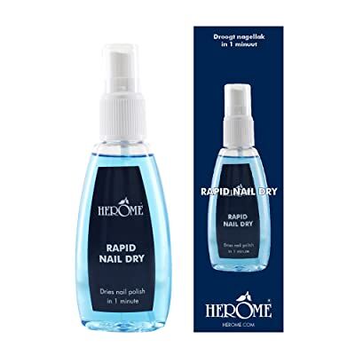 Herome Rapid Nail Dry Droge Nagels in 1 minuut Versnelt het Uitharden van Nagellak 75ml. Herome Rapid Nail Dry Droge Nagels in 1 minuut Versnelt het Uitharden van Nagellak 75ml.