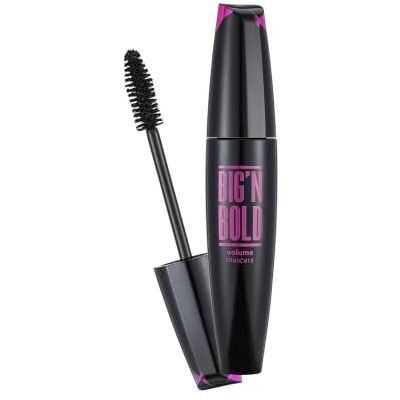 Flormar Big and Bold Mascara, volume, zwart, verlengde en krullende mascara voor dames, voor intensieve wimpers, met kunstwimpers, professionele en natuurlijke make-up voor elke dag Flormar Big and Bold Mascara, volume, zwart, verlengde en krullende mascara voor dames, voor intensieve wimpers, met kunstwimpers, professionele en natuurlijke make-up voor elke dag
