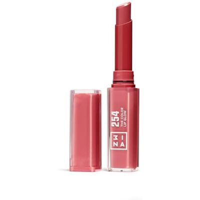 3ina MAKEUP The Color Lip Glow 254 – donkerroze naakt – donkerroze naakt sheaboter ter verzorging van de lippen – glanzende lichtgevende rozetten – veganistisch – zonder dierenleed 3ina MAKEUP The Color Lip Glow 254 – donkerroze naakt – donkerroze naakt sheaboter ter verzorging van de lippen – glanzende lichtgevende rozetten – veganistisch – zonder dierenleed