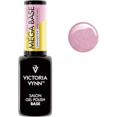 VICTORIA VYNN Hardi Mega Base Hybride gelnagellak, UV, LED, 8 ml, roze VICTORIA VYNN Hardi Mega Base Hybride gelnagellak, UV, LED, 8 ml, roze