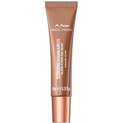 M. Asam MAGIC FINISH Glow Make Up Mousse Summer Glow (10 ml) – adaptieve foundation, veganistisch, primer make-up en highlighter make-up, foundation glow voor make-up voor de teint M. Asam MAGIC FINISH Glow Make Up Mousse Summer Glow (10 ml) – adaptieve foundation, veganistisch, primer make-up en highlighter make-up, foundation glow voor make-up voor de teint