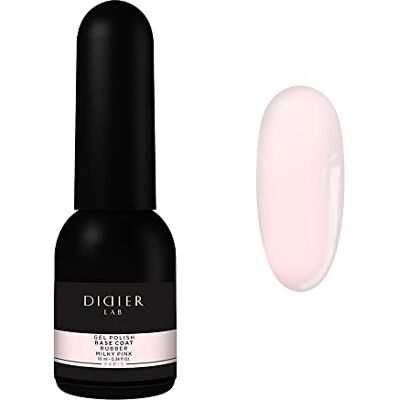 DIDIER LAB Premium Rubber Base Milky Pink Versterking LED/UV Camouflage basis Professionele nagellak Professionele verzorging voor handen en nagels Langdurige manicure 10 ml DIDIER LAB Premium Rubber Base Milky Pink Versterking LED/UV Camouflage basis Professionele nagellak Professionele verzorging voor handen en nagels Langdurige manicure 10 ml