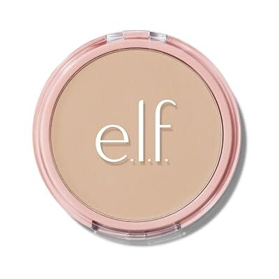 e.l.f. Halo Glow Powder Poederfilter met geperste afwerking, constructieve dekking, verfijnt het poriënbeeld, met fluwelen pompon en spiegel, veganistisch en dierproefvrij, e.l.f. Halo Glow Powder Poederfilter met geperste afwerking, constructieve dekking, verfijnt het poriënbeeld, met fluwelen pompon en spiegel, veganistisch en dierproefvrij,