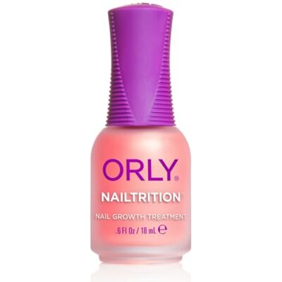 ORLY Nailtrition Nagelgroeibehandeling, verbetert de groei, herstelt zwakke nagels, verbetert de gezondheid van de nagels door scheuren, splinters en scheuren te verminderen (17,7 ml) ORLY Nailtrition Nagelgroeibehandeling, verbetert de groei, herstelt zwakke nagels, verbetert de gezondheid van de nagels door scheuren, splinters en scheuren te verminderen (17,7 ml)