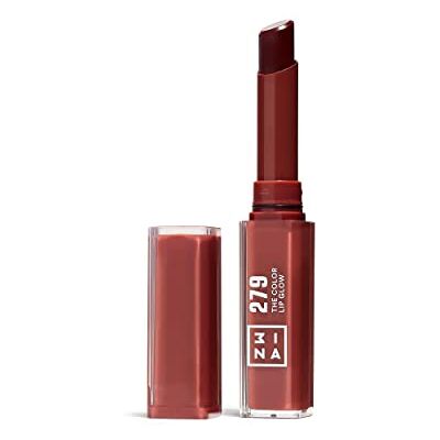 3ina MAKEUP The Color Lip Glow 279 – roodbruine lippenstift met sheaboter voor het voeden van de lippen – gepigmenteerde lippenbalsem – veganistisch – zonder dierenleed 3ina MAKEUP The Color Lip Glow 279 – roodbruine lippenstift met sheaboter voor het voeden van de lippen – gepigmenteerde lippenbalsem – veganistisch – zonder dierenleed
