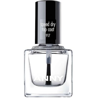 ANNY Speed Dry Top Coat Sneldrogende toplaag 15 ml ANNY Speed Dry Top Coat Sneldrogende toplaag 15 ml