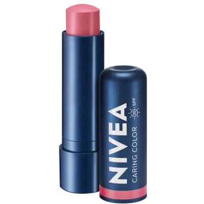 NIVEA Caring Beauty Care 3-in-1 Roze Lippenstift, 4,8 g NIVEA Caring Beauty Care 3-in-1 Roze Lippenstift, 4,8 g