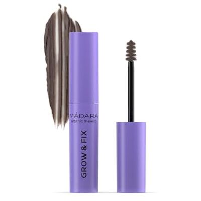 MÁDARA Biologische huidverzorging GROW & FIX Brow Gel #3 FROSTY TAUPE, 4,25 ml Veganistische wenkbrauwtische gel met minerale pigmenten, vitaminen peptiden voor kleur, volume, houdt en groei MÁDARA Biologische huidverzorging GROW & FIX Brow Gel #3 FROSTY TAUPE, 4,25 ml Veganistische wenkbrauwtische gel met minerale pigmenten, vitaminen peptiden voor kleur, volume, houdt en groei