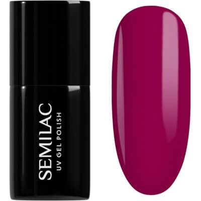 Semilac UV nagellak Hybrid 436 Powerful Burgundy Collection Even Better Together 7 ml Semilac UV nagellak Hybrid 436 Powerful Burgundy Collection Even Better Together 7 ml