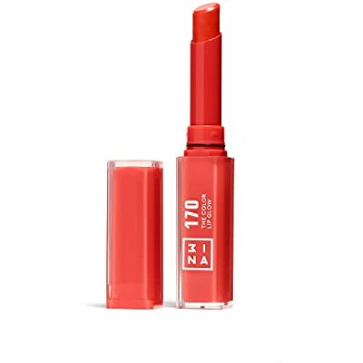 3ina MAKEUP The Color Lip Glow 170 – koraalrood – lippenstift met sheaboter ter voeding van de lippen – lippenbalsem in gepigmenteerde kleur – veganistisch – dierproefvrij 3ina MAKEUP The Color Lip Glow 170 – koraalrood – lippenstift met sheaboter ter voeding van de lippen – lippenbalsem in gepigmenteerde kleur – veganistisch – dierproefvrij