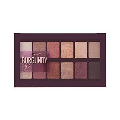Maybelline New York The Nudes Oogschaduwpalet, 12 kleuren The Burgundy Bar Maybelline New York The Nudes Oogschaduwpalet, 12 kleuren The Burgundy Bar