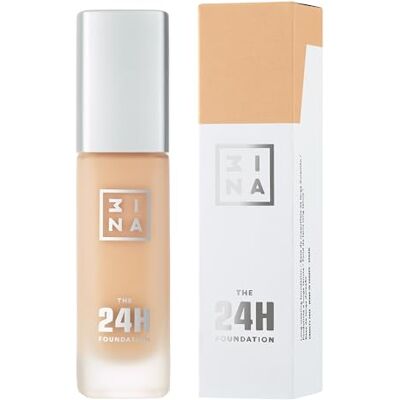 3ina MAKEUP The 24h Foundation 636 – nude gele foundation met gele onderkleur – dekkende foundation – waterdichte en hydraterende foundation – veganistisch – zonder dierenleed 3ina MAKEUP The 24h Foundation 636 – nude gele foundation met gele onderkleur – dekkende foundation – waterdichte en hydraterende foundation – veganistisch – zonder dierenleed