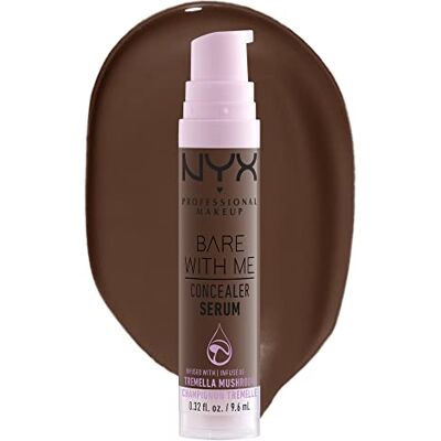 NYX PROFESSIONAL MAKEUP 1 x Bare With Me concealer , natuurlijk, gemiddelde dekking, kleur: Diep 9,6 ml NYX PROFESSIONAL MAKEUP 1 x Bare With Me concealer , natuurlijk, gemiddelde dekking, kleur: Diep 9,6 ml