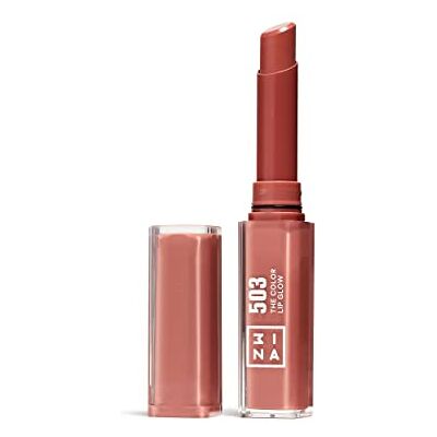 3ina MAKEUP The Color Lip Glow 503 Rose Nude Roze Nude lippenstift met sheaboter voor het voeden van de lippen Gepigmenteerde gekleurde lippenbalsem Veganistisch Cruelty Free 3ina MAKEUP The Color Lip Glow 503 Rose Nude Roze Nude lippenstift met sheaboter voor het voeden van de lippen Gepigmenteerde gekleurde lippenbalsem Veganistisch Cruelty Free