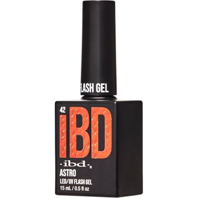 IBD Flash Gel Astro 15 ml, gemaakt in de VS, reflecterende led-/uv-nagellak met glitter, voor duurzame manicure en fonkelende nagels IBD Flash Gel Astro 15 ml, gemaakt in de VS, reflecterende led-/uv-nagellak met glitter, voor duurzame manicure en fonkelende nagels