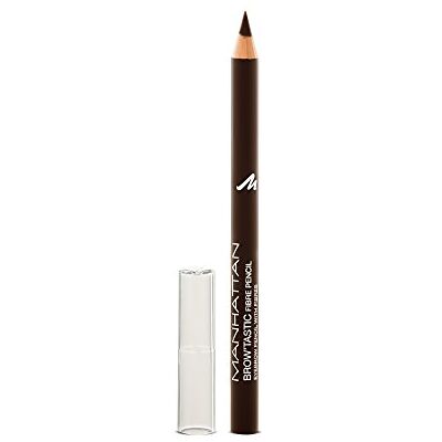 Manhattan Brow'Tastic Wenkbrauwstift donkerbruin met plumpende vezels voor dichte en gedefinieerde wenkbrauwen, kleur Dark 003-1 x 1,1 g Manhattan Brow'Tastic Wenkbrauwstift donkerbruin met plumpende vezels voor dichte en gedefinieerde wenkbrauwen, kleur Dark 003-1 x 1,1 g