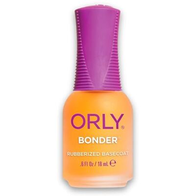 ORLY Bonder 18 ml, gombasis, transparante gelnagellak, basisgel, verhoogde hechting en kleurduurzaamheid, nagelverzorging, basislak, manicure, nagels, nagellak ORLY Bonder 18 ml, gombasis, transparante gelnagellak, basisgel, verhoogde hechting en kleurduurzaamheid, nagelverzorging, basislak, manicure, nagels, nagellak