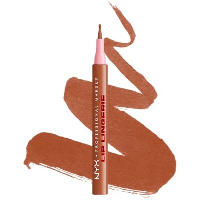 NYX PROFESSIONAL MAKEUP Lip Lingerie Lip Liner Stain Naadloos All Day Stain Waterdicht Barely There NYX PROFESSIONAL MAKEUP Lip Lingerie Lip Liner Stain Naadloos All Day Stain Waterdicht Barely There