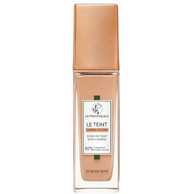 La Provençale Le Foundation voor lichte verzorging 97% natuurlijke ingrediënten Gemiddelde dekking Alle huidtypes Met biologische olijfolie AOP Provence Kleur: 25 Beige Rosé 30 ml La Provençale Le Foundation voor lichte verzorging 97% natuurlijke ingrediënten Gemiddelde dekking Alle huidtypes Met biologische olijfolie AOP Provence Kleur: 25 Beige Rosé 30 ml