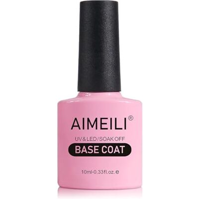 AIMEILI Base Coat Gelnagellak, semi-permanent, UV, LED, soak-off, gel, polish, 10 ml AIMEILI Base Coat Gelnagellak, semi-permanent, UV, LED, soak-off, gel, polish, 10 ml