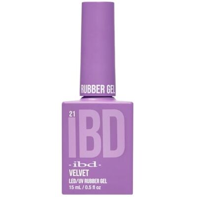 IBD Rubber Gel Velours 15 ml Gemaakt in de VS Hoogwaardige nagellak voor duurzame manicure en gladde nagels LED/UV nagellak IBD Rubber Gel Velours 15 ml Gemaakt in de VS Hoogwaardige nagellak voor duurzame manicure en gladde nagels LED/UV nagellak