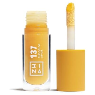 3ina MAKEUP The Color Lip Oil 137 – honinggeel – lippenbalsem met hyaluronzuur – lipgloss 24 uur hydratatie – lipgloss volume – lippenbalsem met glanzende afwerking – veganistisch – wreedheid 3ina MAKEUP The Color Lip Oil 137 – honinggeel – lippenbalsem met hyaluronzuur – lipgloss 24 uur hydratatie – lipgloss volume – lippenbalsem met glanzende afwerking – veganistisch – wreedheid