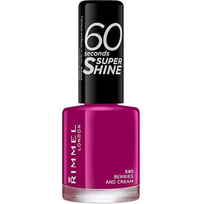 Rimmel London 60 seconds SuperShine Nagellak 340 Berries And Cream Rimmel London 60 seconds SuperShine Nagellak 340 Berries And Cream
