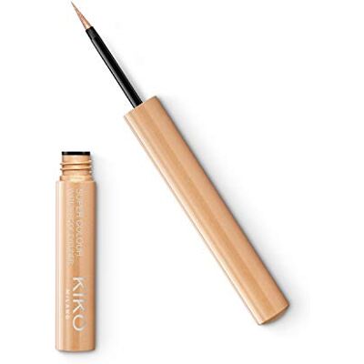 Kiko Milano Super Colour Waterproof eyeliner 02, vloeibaar, gekleurd, zeer dekkend en waterbestendig Kiko Milano Super Colour Waterproof eyeliner 02, vloeibaar, gekleurd, zeer dekkend en waterbestendig