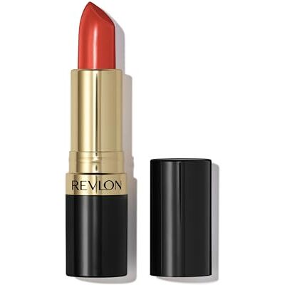 REVLON Super Lustrous Lippenstift, romige formule voor zachte en volle lippen, hydraterend gevoel, koraal (Kiss Me Coral, 750), 4,2 g REVLON Super Lustrous Lippenstift, romige formule voor zachte en volle lippen, hydraterend gevoel, koraal (Kiss Me Coral, 750), 4,2 g