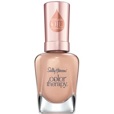 Sally Hansen Color Therapy Nagellak, biotine, arganolie, gezonde nagels, versterking van de nagels, ondoorzichtig, 210 Re-nude, kleur nude roze Sally Hansen Color Therapy Nagellak, biotine, arganolie, gezonde nagels, versterking van de nagels, ondoorzichtig, 210 Re-nude, kleur nude roze