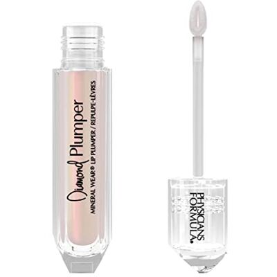 Physicians Formula Diamond Plumper, Ultra Hydraterend Plumper, Hybride Gloss Serum, voor het voeden, opvullen en verzachten, Light Pink Princess Cut Shade Physicians Formula Diamond Plumper, Ultra Hydraterend Plumper, Hybride Gloss Serum, voor het voeden, opvullen en verzachten, Light Pink Princess Cut Shade