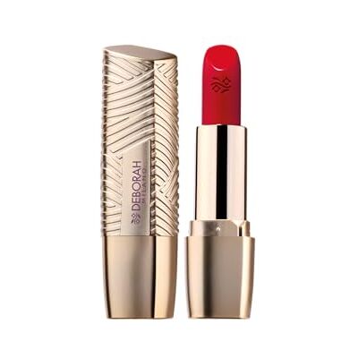 DEBORAH Milano Lippenstift Milano Red, N.12 lippenstift, volle en glanzende kleur, extreem draagcomfort, langdurig DEBORAH Milano Lippenstift Milano Red, N.12 lippenstift, volle en glanzende kleur, extreem draagcomfort, langdurig