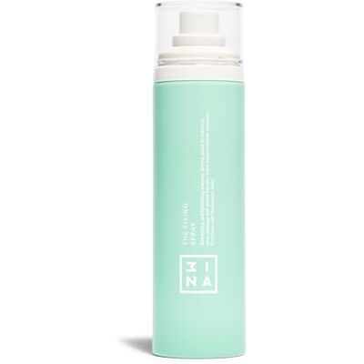 3ina MAKEUP The Fixing Revitaliserende make-up fixeerspray met cafeïne en hyaluronzuur Sneldrogende verfrissende setting spray Voor alle huidtypes Veganistisch Cruelty 3ina MAKEUP The Fixing Revitaliserende make-up fixeerspray met cafeïne en hyaluronzuur Sneldrogende verfrissende setting spray Voor alle huidtypes Veganistisch Cruelty