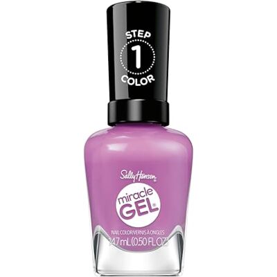 Sally Hansen Miracle Gel Supercharged Pinks, Unstop-Purple, Nagellak, Color Grip Complex, Langhoudend, 14,7 ml Sally Hansen Miracle Gel Supercharged Pinks, Unstop-Purple, Nagellak, Color Grip Complex, Langhoudend, 14,7 ml