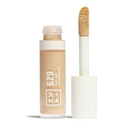 3ina MAKEUP The 24H Concealer 629 – neutraal ultralicht – vloeibare concealer – 24 uur lange levensduur – concealer voor vloeibare basis – dekt donkere kringen en kleine rimpels – staaf – 3ina MAKEUP The 24H Concealer 629 – neutraal ultralicht – vloeibare concealer – 24 uur lange levensduur – concealer voor vloeibare basis – dekt donkere kringen en kleine rimpels – staaf –