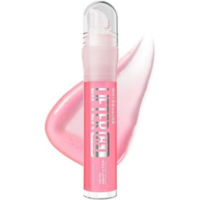 Maybelline New York Lifter Gel Lipgloss, kristalhelder, sappige lippen, zachte en gehydrateerde hyaluronzuur, geurolie, kleur 004 Sugar Spritz 6,6 ml Maybelline New York Lifter Gel Lipgloss, kristalhelder, sappige lippen, zachte en gehydrateerde hyaluronzuur, geurolie, kleur 004 Sugar Spritz 6,6 ml