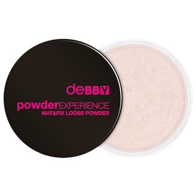 Debby , PowderEXPERIENCE MAT&FIX LOOSE POWDER poeder transparant fixeerpoeder, 8,5 ml Debby , PowderEXPERIENCE MAT&FIX LOOSE POWDER poeder transparant fixeerpoeder, 8,5 ml