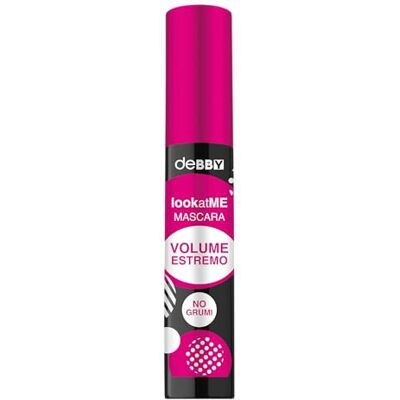 Debby Look at Me Mascara, extreem volume, zwart, 1 stuk Debby Look at Me Mascara, extreem volume, zwart, 1 stuk
