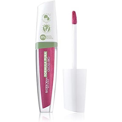 DEBORAH Biologische gloss pure hoogglanzende en voedzame formule, kleur nr. 4 kersen, met 100% ingrediënten van natuurlijke oorsprong DEBORAH Biologische gloss pure hoogglanzende en voedzame formule, kleur nr. 4 kersen, met 100% ingrediënten van natuurlijke oorsprong