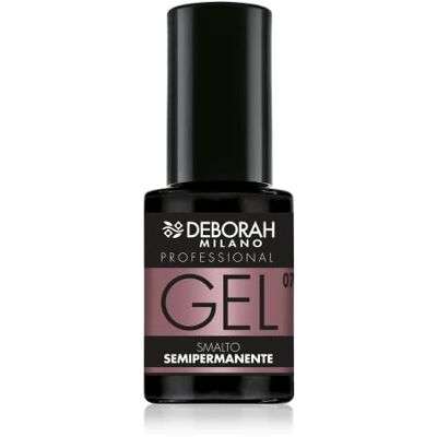 DEBORAH Milano Professional N°07 semi-permanente nagellak, gel, roze, oud, langdurig plumping-effect, geeft intensieve en glanzende nagels, 4,5 ml DEBORAH Milano Professional N°07 semi-permanente nagellak, gel, roze, oud, langdurig plumping-effect, geeft intensieve en glanzende nagels, 4,5 ml